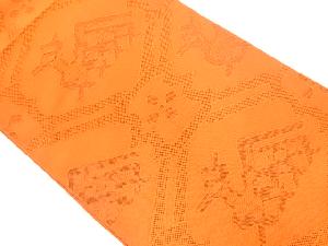 リサイクル　綴れ蜀江に有栖川文様織り出し名古屋帯